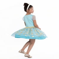 Disney Prenses Kız Yasemin Cosplay Elbise, Boyutları 4-16