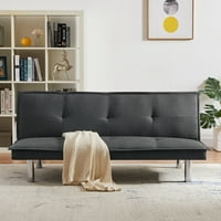 Aukfa Modern Kumaş Futon çekyat, Uyuyan çekyat oturma odası için, kanepeler ve kanepeler, Loveseat kanepe, Cabrio