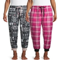 Gizli Hazineler kadın ve kadın artı boyutu kelepçeli pijama pantolon