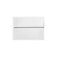 LUXPaper Bir Davetiye Zarfları w Soyma ve Basma, 1 8, 80 lb. Parlak Beyaz, Paket