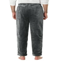 Benzersiz Pazarlık erkek Kış Bulanık Pijama Pantolon İpli Gecelik Ev Pantolon