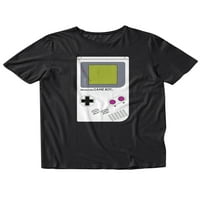 Nintendo Game Boy Konsolu erkek ve Büyük erkek grafik tişört