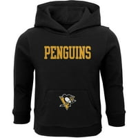 Yürümeye başlayan çocuk Siyah Pittsburgh Penguins Takım Logosu svetşört