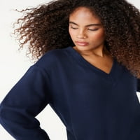 Uzun Kollu, XS-XXL Beden, Ücretsiz Montajlı Bayan Mini Sweatshirt Elbise