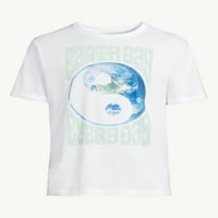 Ücretsiz Montaj erkek Kısa Kollu Dünya Günü Grafik T-Shirt
