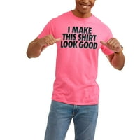 Erkekler Bu Gömleğin İyi Görünmesini Sağlıyorum Grafik Tee