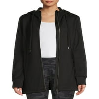 Tec-One Kadın Fau Kürk Astarlı Kapüşonlu Ceket