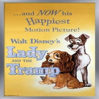 Disney Lady ve Serseri-Tek Sayfalık Duvar Posteri, 22.375 34