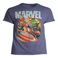 Marvel Karakterleri Grup Atış erkek ve Büyük erkek grafikli tişört