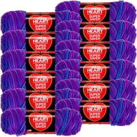 Kırmızı Kalp Süper Koruyucu İplik 12 Pk-Üzüm Fizz