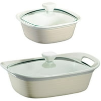 CorningWare Etch 4 Parçalı Set