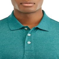 George Erkek Kısa Kollu Düz Renk Polo Gömlek