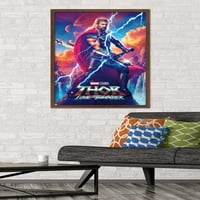 Marvel Thor: Aşk ve Gök Gürültüsü-Thor Odinson Bir Sayfalık Duvar Posteri, 22.375 34 Çerçeveli