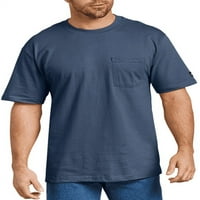 Hakiki Dickies Erkek ve Büyük Erkek Kısa Kollu Ağır Cep T-Shirt, Paketi