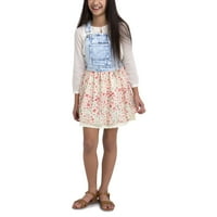 Jordache Kız Çocuk Kot Etekli Uzun Elbise