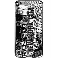 Iphone 6 için New York City ile Cellet Siyah Proguard Kılıf