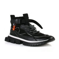 Siyah Ultra Hafif Fahsion erkek Nefes Koşu Ayakkabıları
