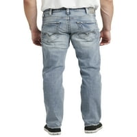 Gümüş Jeans A.Ş. Erkek Eddie Rahat Kesim Daralan Bacak Kot Pantolon, Bel ölçüleri 28-44