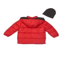 ıXtreme Yürümeye Başlayan Çocuk Kış Ceket Ceket Ücretsiz Hediye Şapka, 2 parçalı Set