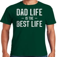 Grafik Amerika Baba Hayat En İyi Yaşam babalar Günü Gömlek Baba için erkek tişört