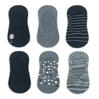 Kadın Modası Düşük Astarlı Çorap, 6'lı Paket, 4-10 Beden