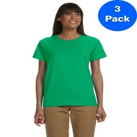 Gildan Kadın 6. oz. Ultra Pamuklu Tişört 3'lü Paket