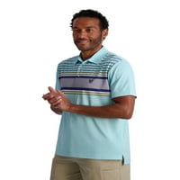 Chaps Erkek Varsity Stripe Golf Polo - 3xl'ye kadar Bedenler