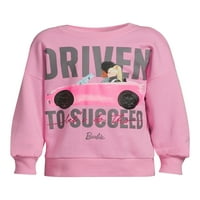 Barbie Kız Çocuk Sweatshirt, 4-18 Beden