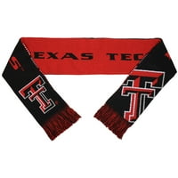 Sonsuza dek Koleksiyonlar Tersinir Bölünmüş Logo Eşarp, Texas Tech Üniversitesi Kırmızı Akıncılar