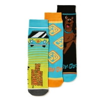Scooby-Doo Erkek Çorapları, 3'lü Paket