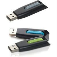 Verbatim Mağaza 'n' Go V USB 3. 32 GB Flash Sürücüler ve SuperSpeed USB 3. 8GB Mağaza 'n' Go V Sürücüsü