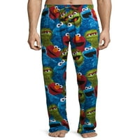 Susam Sokağı Erkek Kurabiye Canavarı, Elmo ve Oscar Pijama Pantolonu