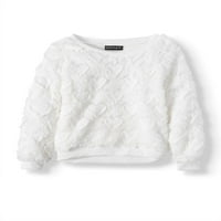 KidTopia Dokulu Minky Peluş Sweatshirt