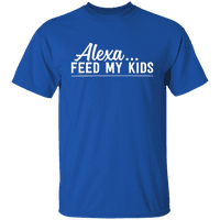 Grafik Amerika babalar Günü Alexa Çocuklarımı Besle Baba için Gömlek erkek tişört