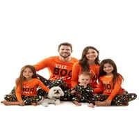 Derek Kalp Boo Ekip Eşleştirme Cadılar Bayramı Aile Pijama Takımı