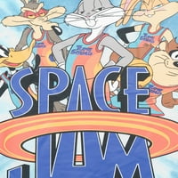 Space Jam Erkek Logo Batik Tişört