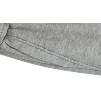 Gerçek Essentials Kızlar Polar Açık Alt Bacak Sweatpants Cepli 3'lü Paket, 7-18 Beden