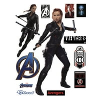 Fathead Avengers: Endgame-Kara Dul: Eylemde-Yaşam Boyu Resmi Lisanslı Marvel Çıkarılabilir Duvar Çıkartması