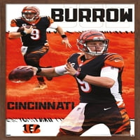 Cincinnati Bengals-Joe Burrow Duvar Posteri, 22.375 34