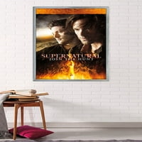 Supernatural - Yangın Duvar Posteri, 22.375 34