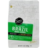 Sam's Choice Brezilya Minas Gerais Öğütülmüş Kahve, Orta Boy Rosto, oz