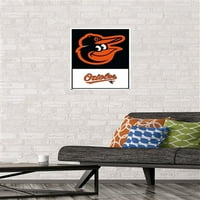 Baltimore Orioles - Logo Duvar Posteri, 14.725 22.375