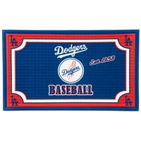 Los Angeles Dodgers Kabartmalı Kapı Paspası