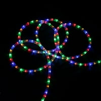 Bir makara üzerinde 288 'ticari sınıf çok renkli LED kapalı açık Noel halat ışıkları