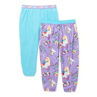 JoJo Siwa Kız Çocuk Pijama Pantolonu, 2'li Paket, 4-12 Beden