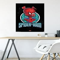 Marvel Örümcek Adam-Örümcek Ayetine-Örümcek Ham Duvar Posteri, 22.375 34
