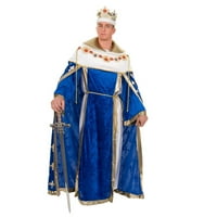 Cadılar bayramı Kings Robe Yetişkin Kostüm