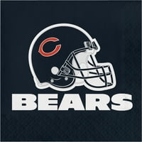 Chicago Bears Kağıt Peçeteler Misafirler için Sayılır