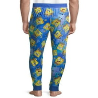 Sünger Bob Erkek Jogger Pijama Pantolon