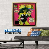 Marvel Çizgi Romanları-Dişi Hulk- Sansasyonel Dişi Hulk Duvar Posteri, 22.375 34